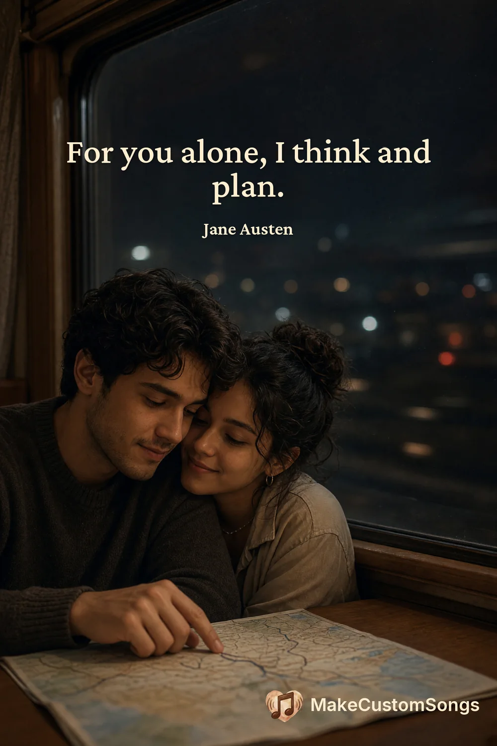 For you alone, I think and plan. — Jane Austen