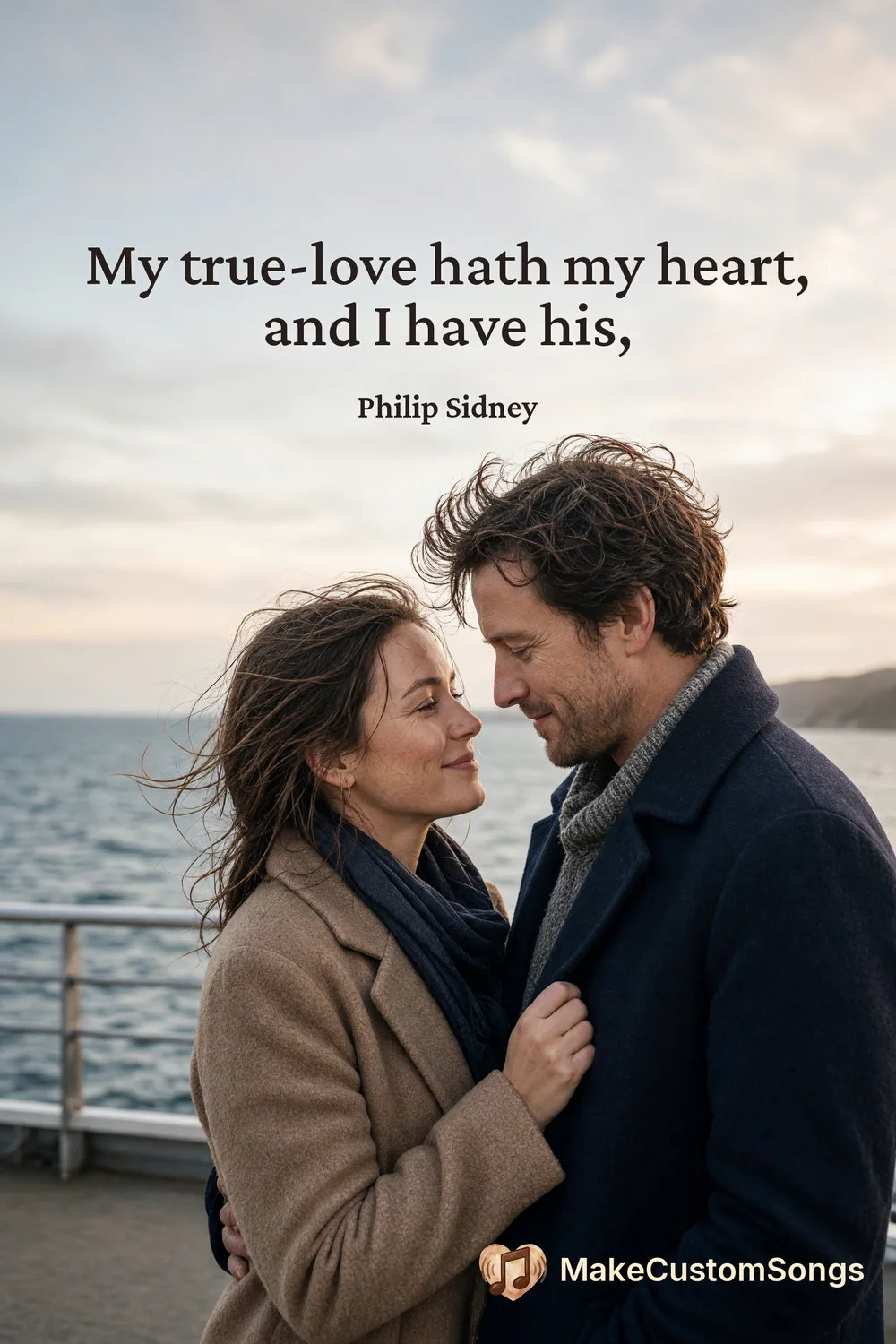 My true-love hath my heart, and I have his, — Philip Sidney